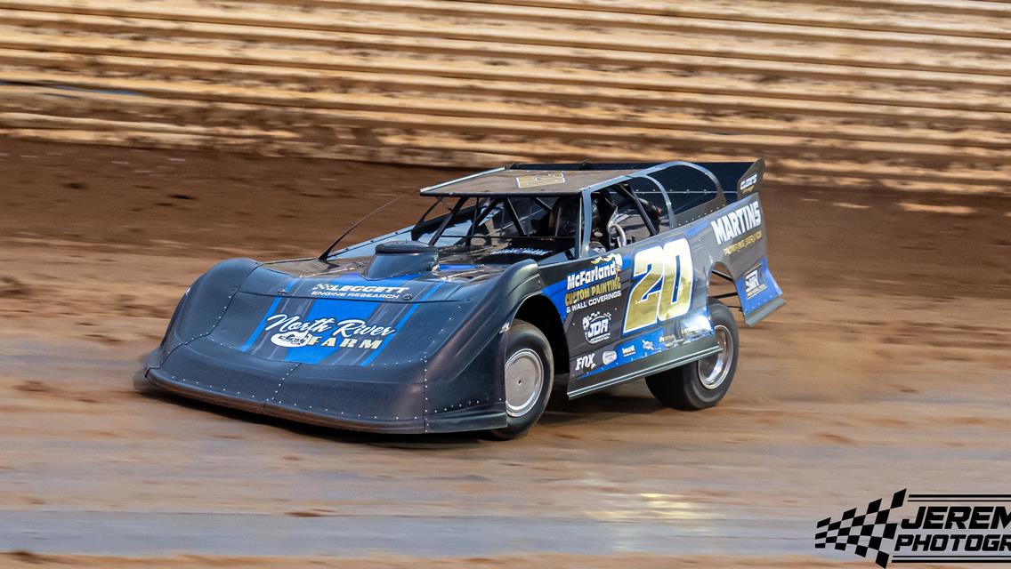 Feathers Good but Comes up One Spot Short With Lucas Oil Late Model Series