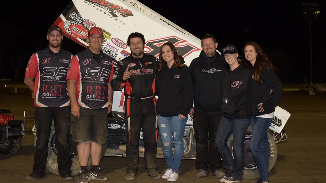 Dominic Scelzi Wins at Keller Auto Speedway to Cap Stout Month