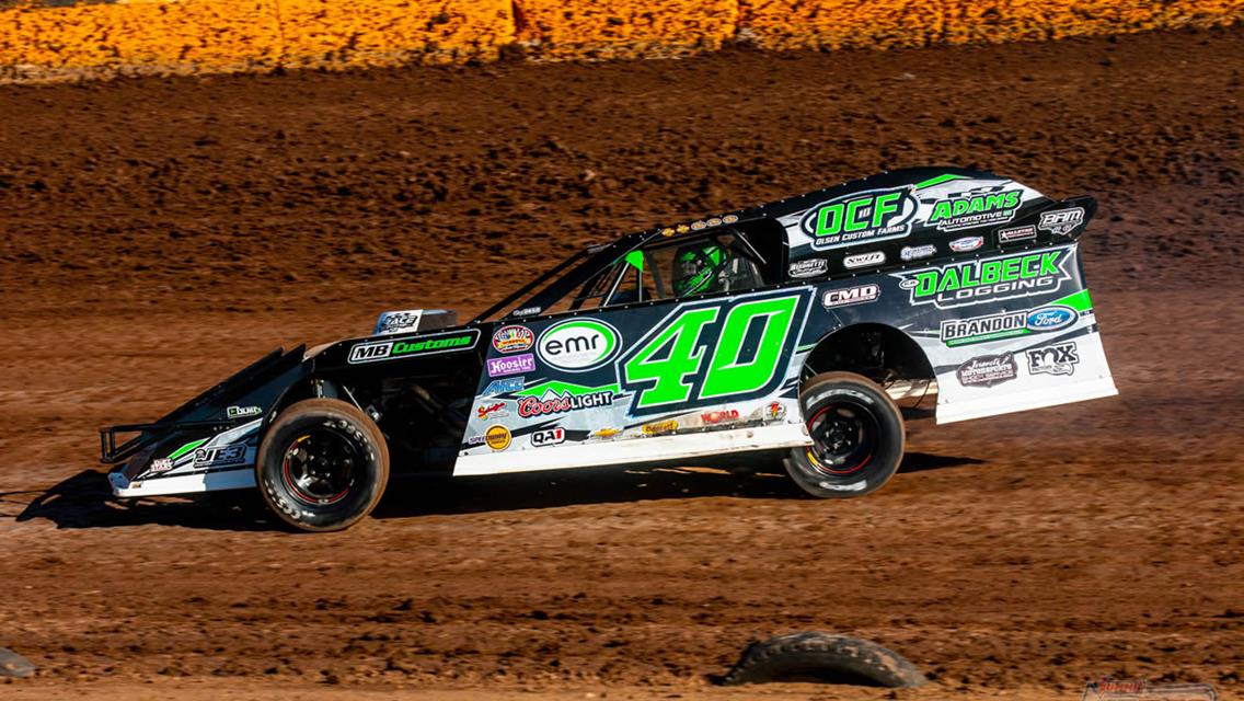 Adams races to fourth-place finish at Red Cedar Speedway