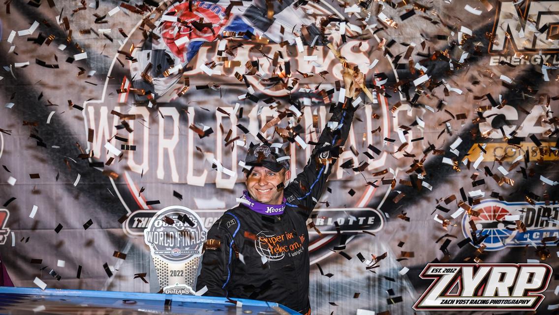 Dirt Track at Charlotte (Concord, NC) – World of Outlaws Case Late Model Series – World Finals – November 2nd-5th, 2022. (Zach Yost photo)