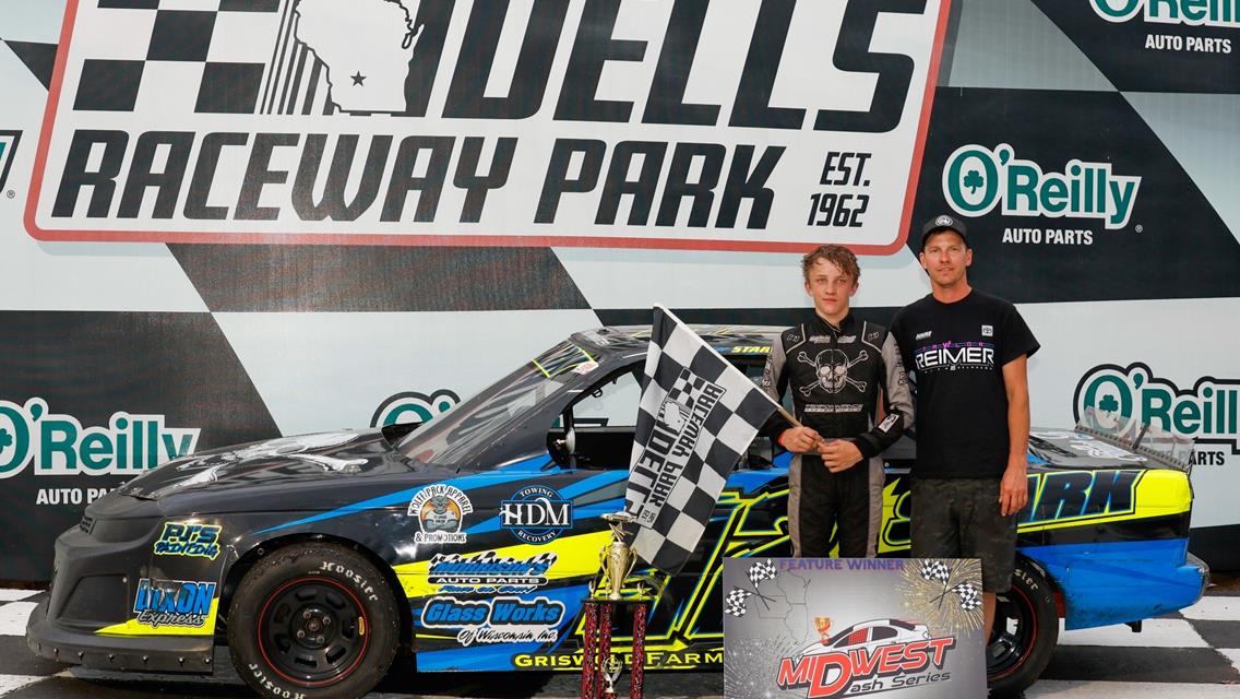 KARTER STARK UP TO THE CHALLENGE IN MIDWEST DASH SERIES
