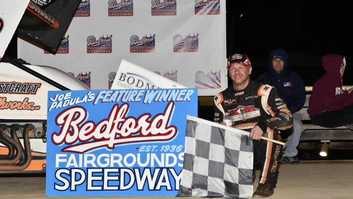 Shultz Goes Back to Back with a Win at Bedford Speedway