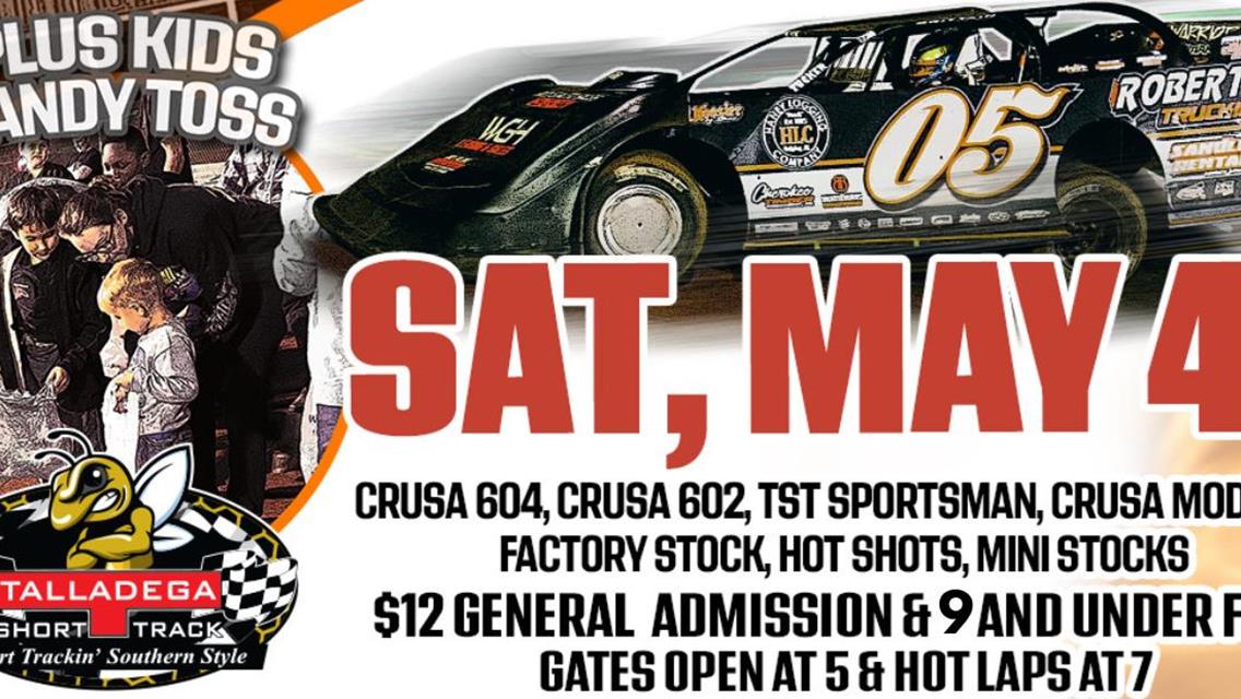 Talladega Short Track | May 4th!