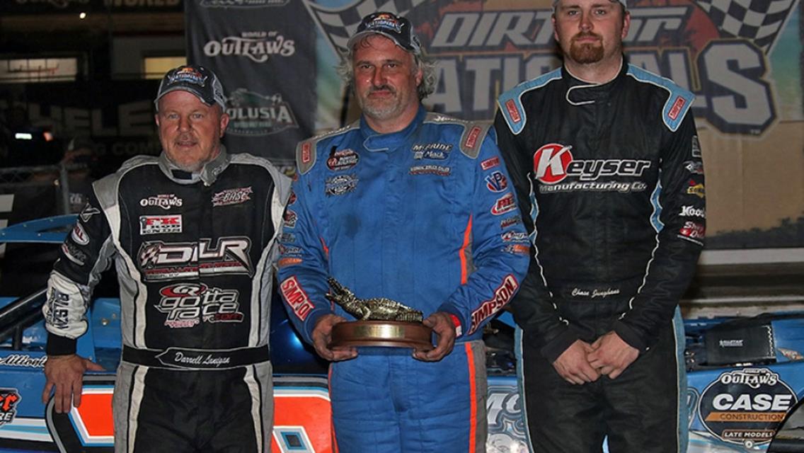 Volusia Speedway Park (Barberville, FL) – World of Outlaws Case Construction Late Model Series – DIRTcar Nationals – February 15th-19th, 2022. (Jim DenHamer)
