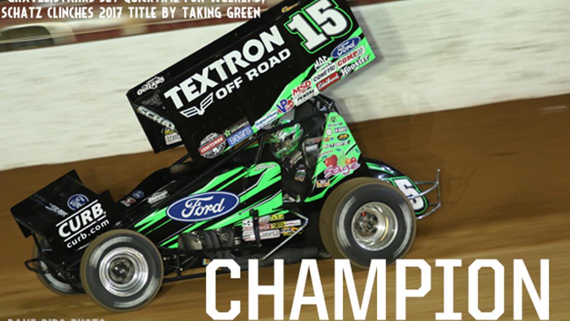 Gravel, Starks Claim Top Qualifying Honors on Opening Night of World Finals; Schatz Clinches 2017 Title