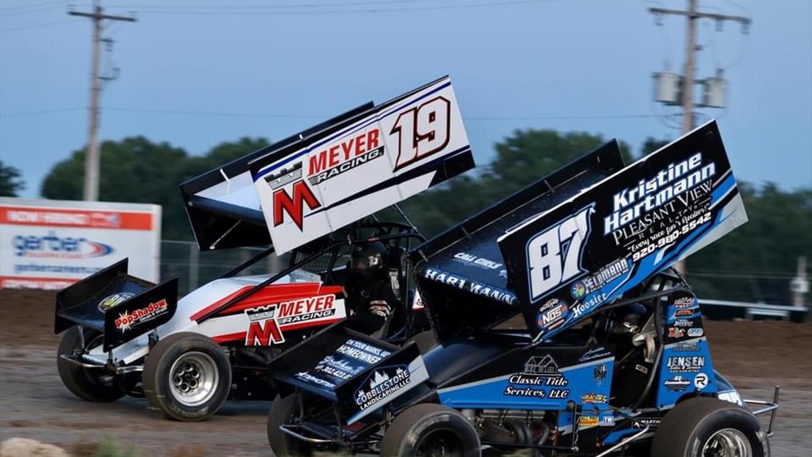 Austin Hartmann bags first IRA heat race win, salvages 16th in Wilmot Founders Night headliner