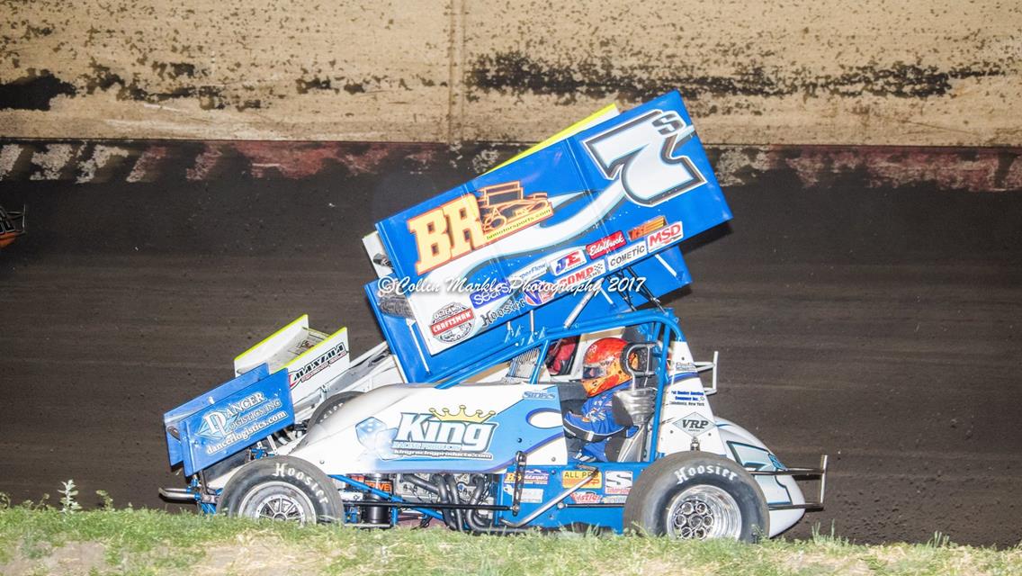 Sides Nets Seventh-Place Finish at Eldora During World of Outlaws Tripleheader Weekend