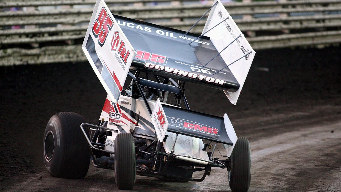 Covington Ends the Weekend with a Third at Knoxville, Ready to Take on Speedweek