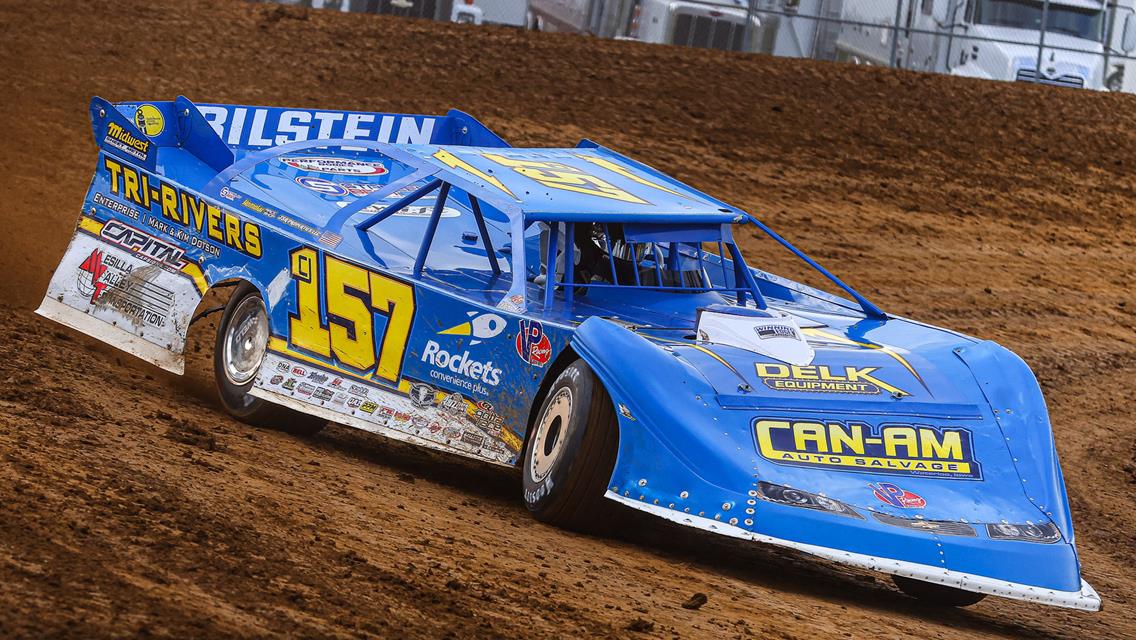 Brownstown Speedway (Brownstown, IN) – Castrol FloRacing Night in America – April 27th, 2022. (Josh James Artwork)