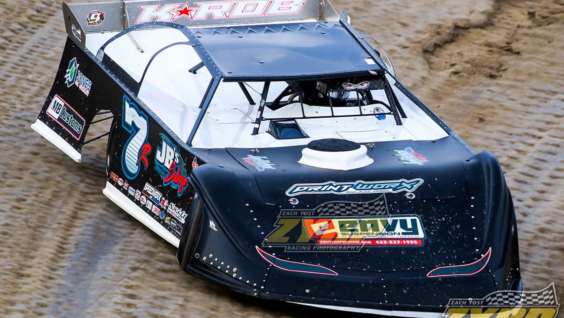 Runner-up finish in Dirt Late Model Dream prelim at Eldora Speedway