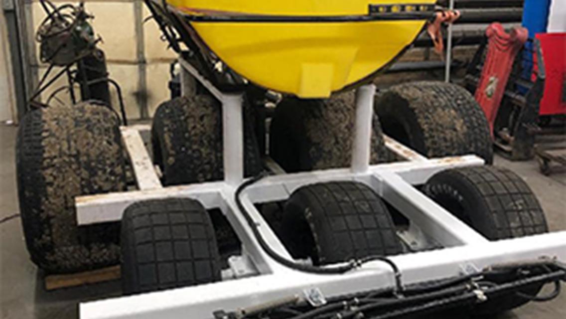 Tulsa Speedway Packer and Sprayer to be used at Chili Bowl Nationals
