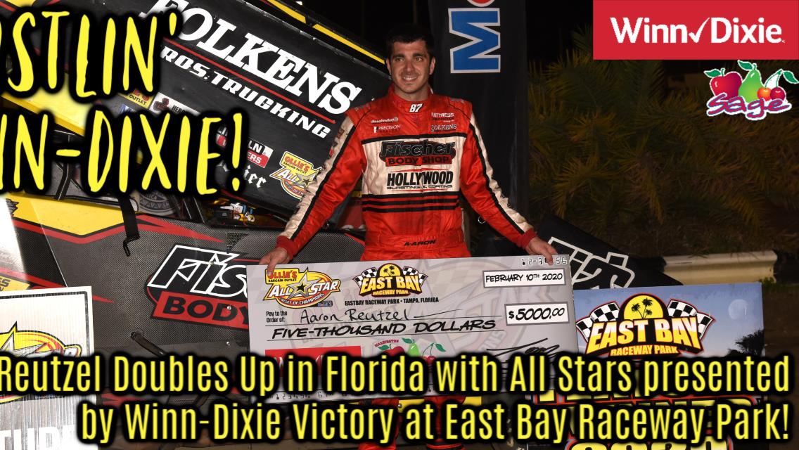 Aaron Reutzel scores second consecutive All Star victory with Winn-Dixie triumph at East Bay Raceway Park