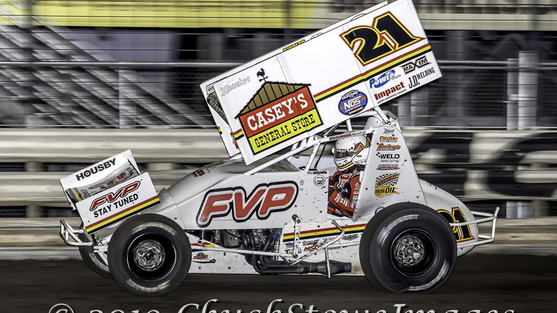 Brian Brown Heading to Sprint Car World Championship Following Rare ASCS Start
