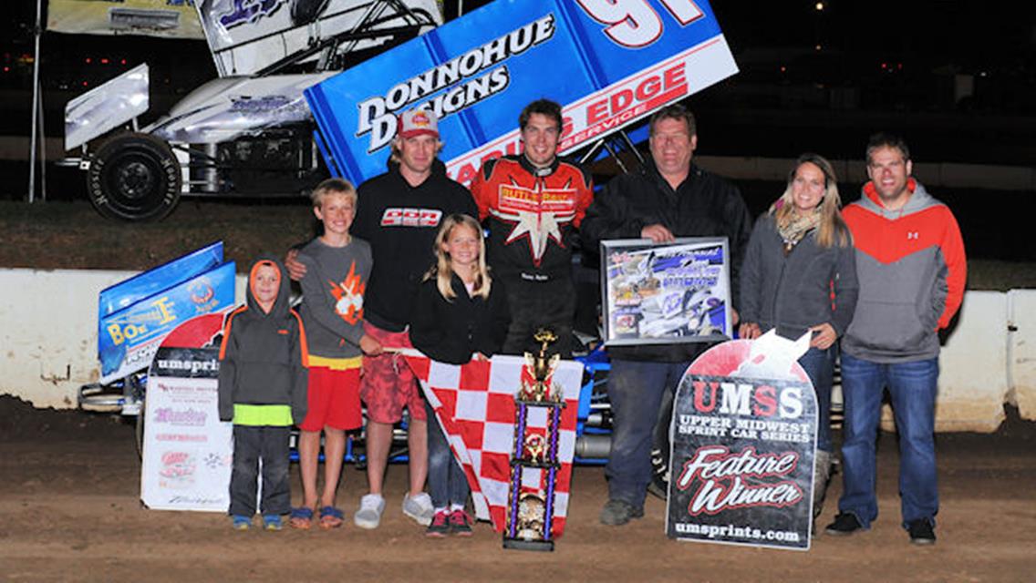 Davey Heskin UMSS Dan Grams Memorial Win.