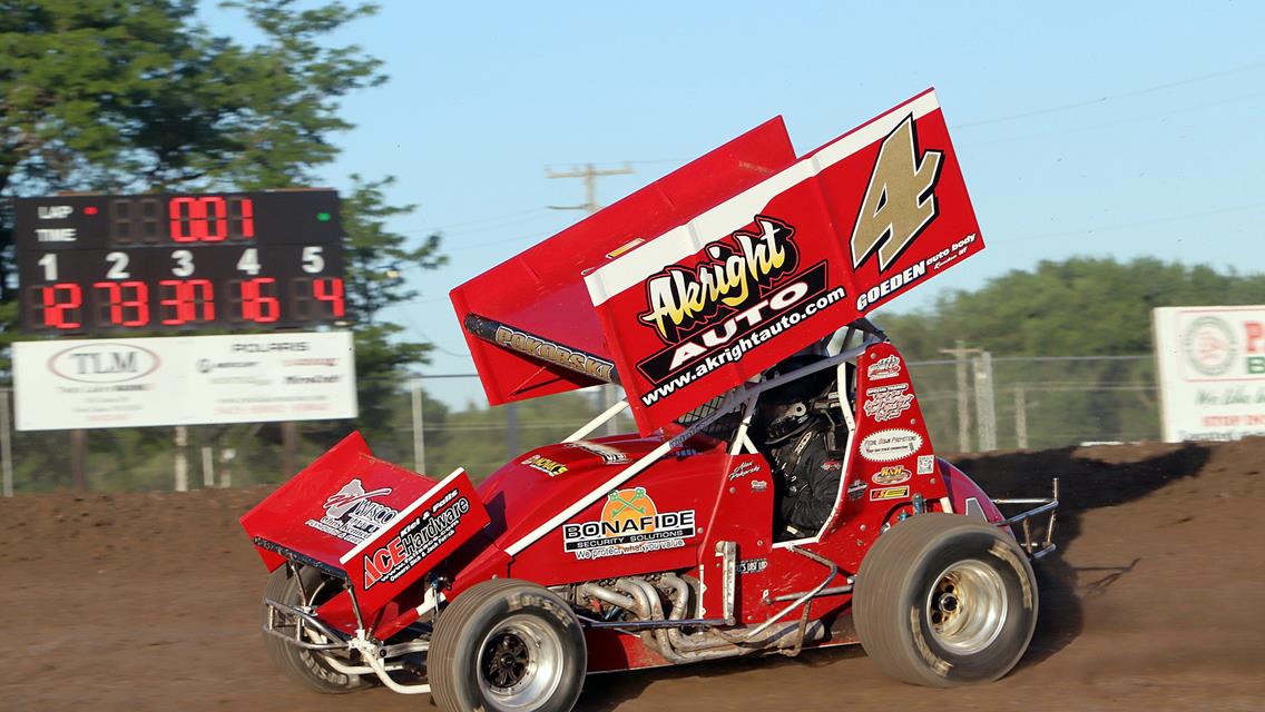 Pokorski banks first IRA 410 Sprint Car A-main start at Wilmot Raceway