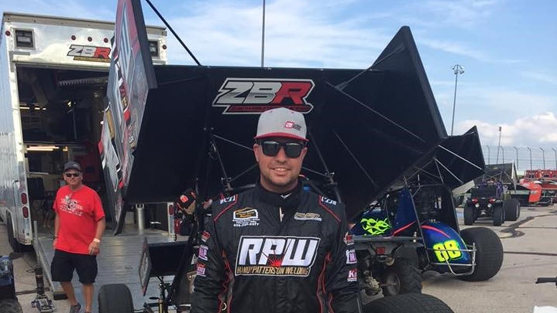 Blurton Captures Podium Finish During 360 Sprint Car Season Opener