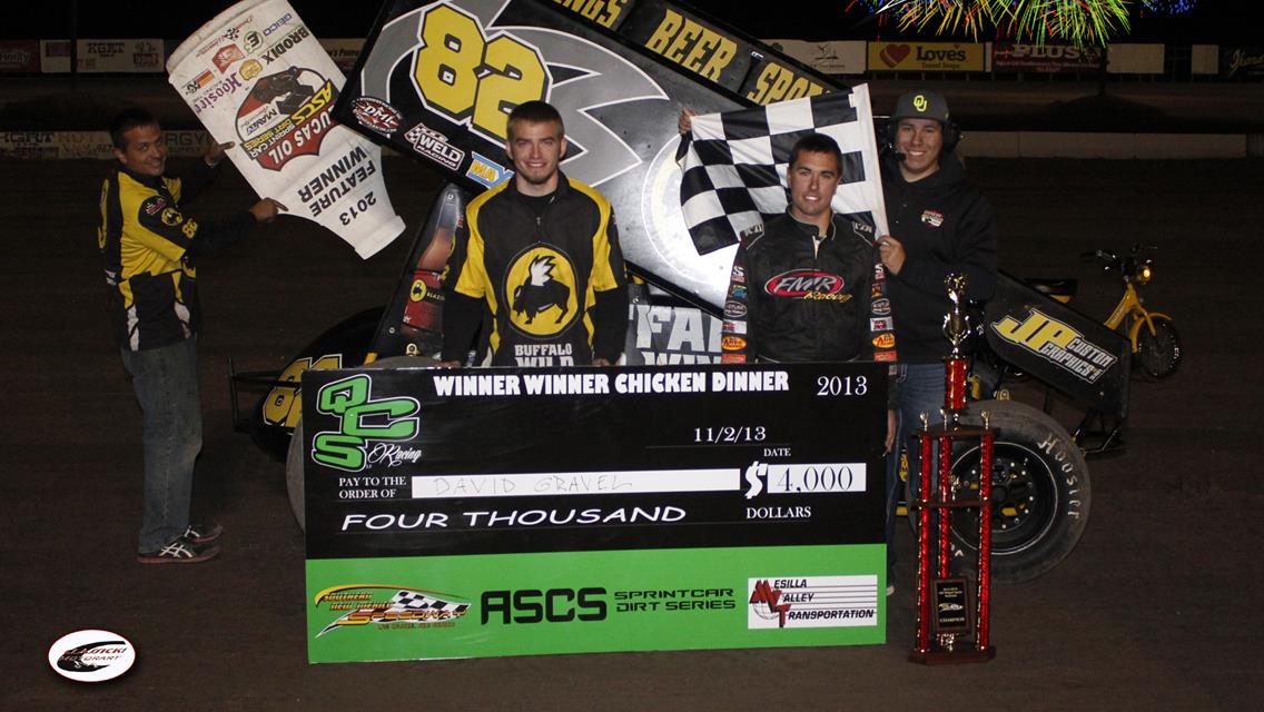 David Gravel breaks through with ASCS in Las Cruces