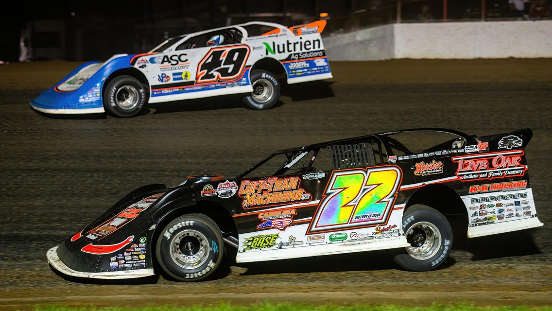 Lucas Oil Speedway (Wheatland, Mo.) – Lucas Oil Late Model Dirt Series – Show-Me 100 – May 28th, 2022. (Heath Lawson photo)