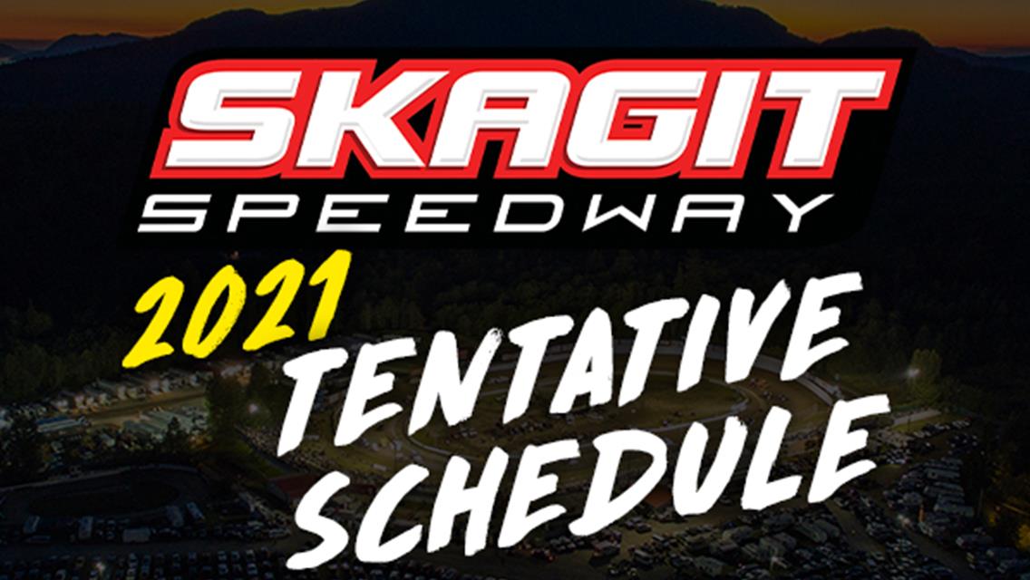 2021 TENTATIVE SCHEDULE