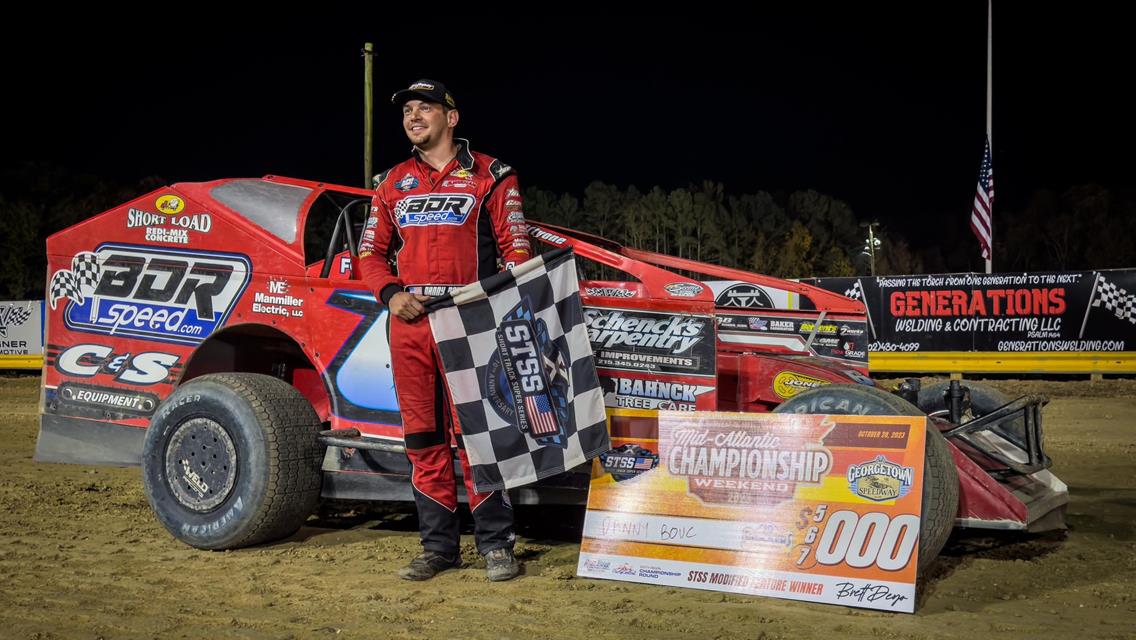 Finally, Danny Bouc Wins STSS Main Event; Eckert Tops Super Late Models