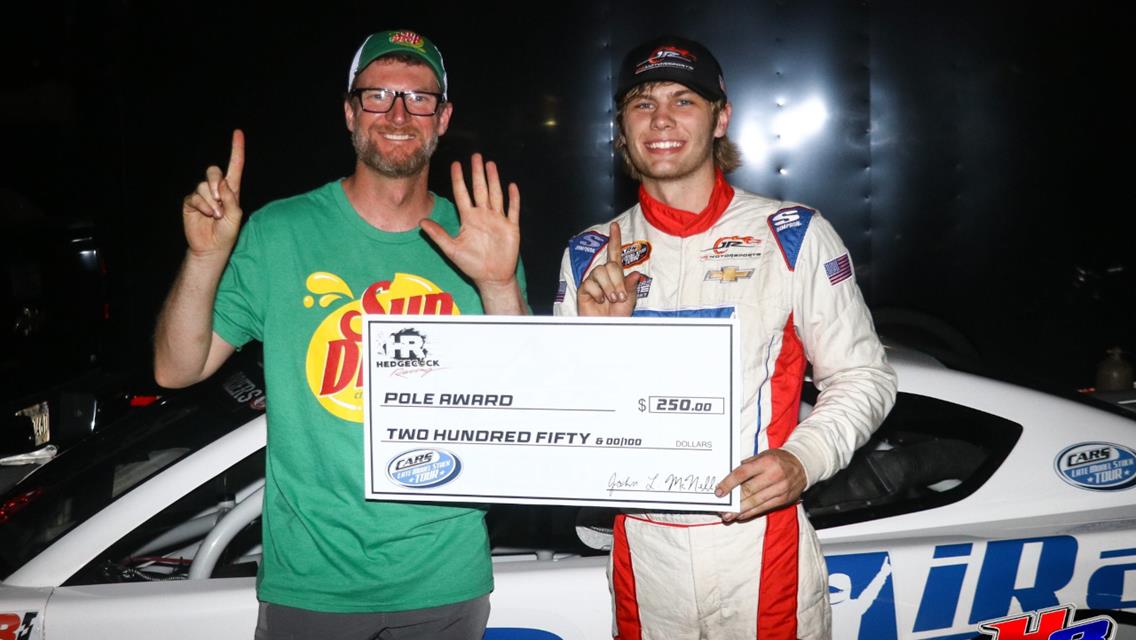 Carson Kvapil earns pole for Window World 125 at North Wilkesboro Speedway