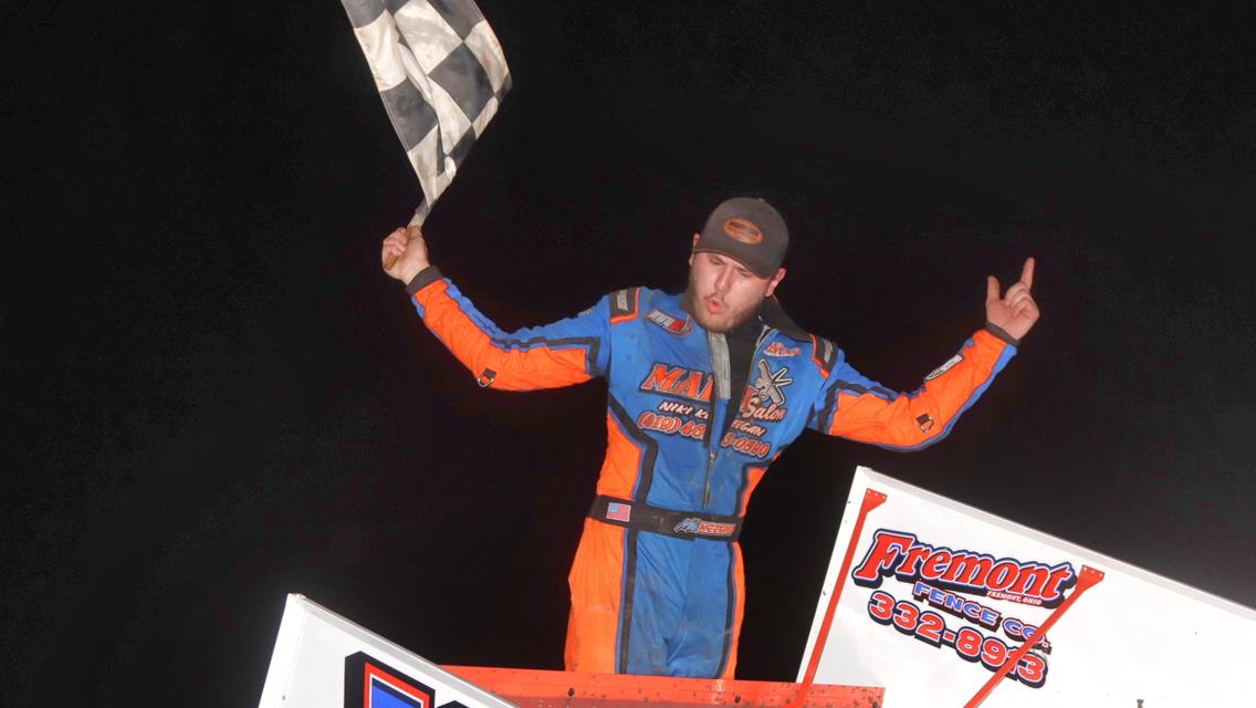 KEEGAN HOLDS OFF MACEDO &amp; GRESSMAN AT THE LINE