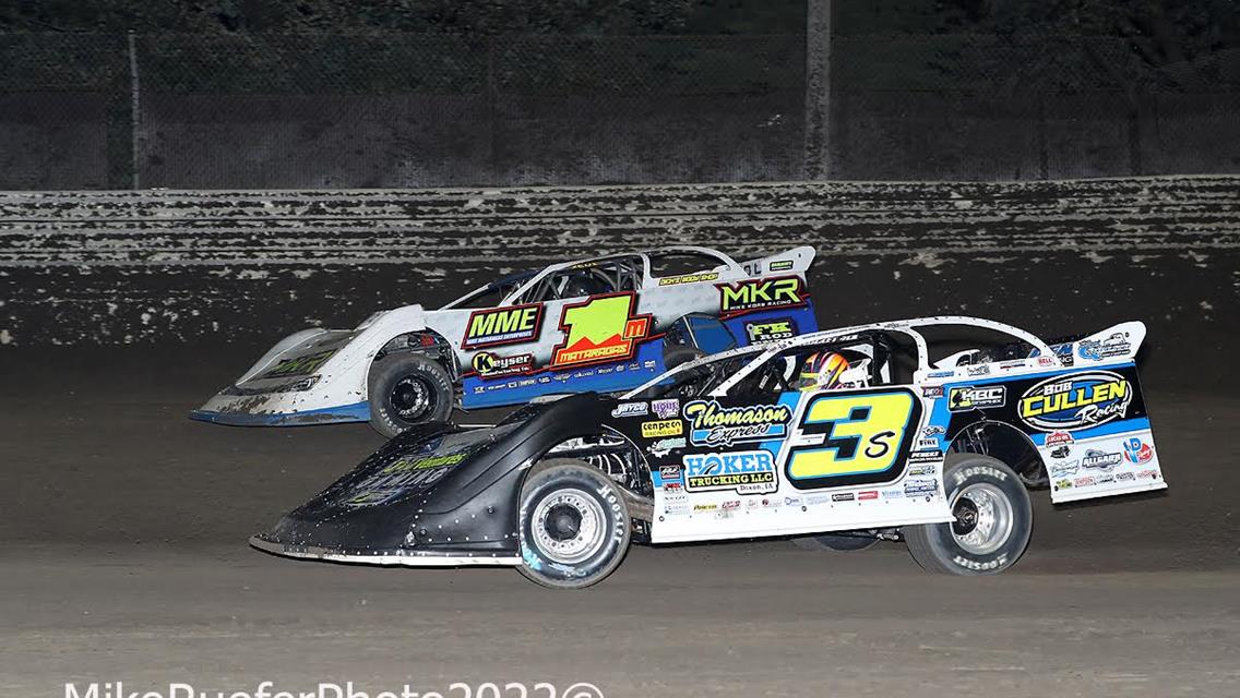 Sycamore Speedway (Maple Park, IL) – Lucas Oil Midwest LateModel Racing Association – Harvest Hustle – September 30th-October 1st, 2022. (Mike Ruefer photo)