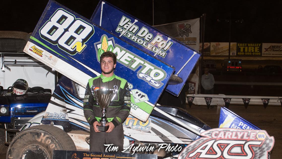 D.J. Netto Banks $5,000 In ASCS Southwest Copper Classic Finale