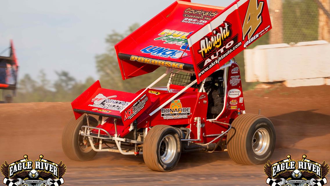 Alex Pokorski keeps it steady in MSA Eagle River Speedway return