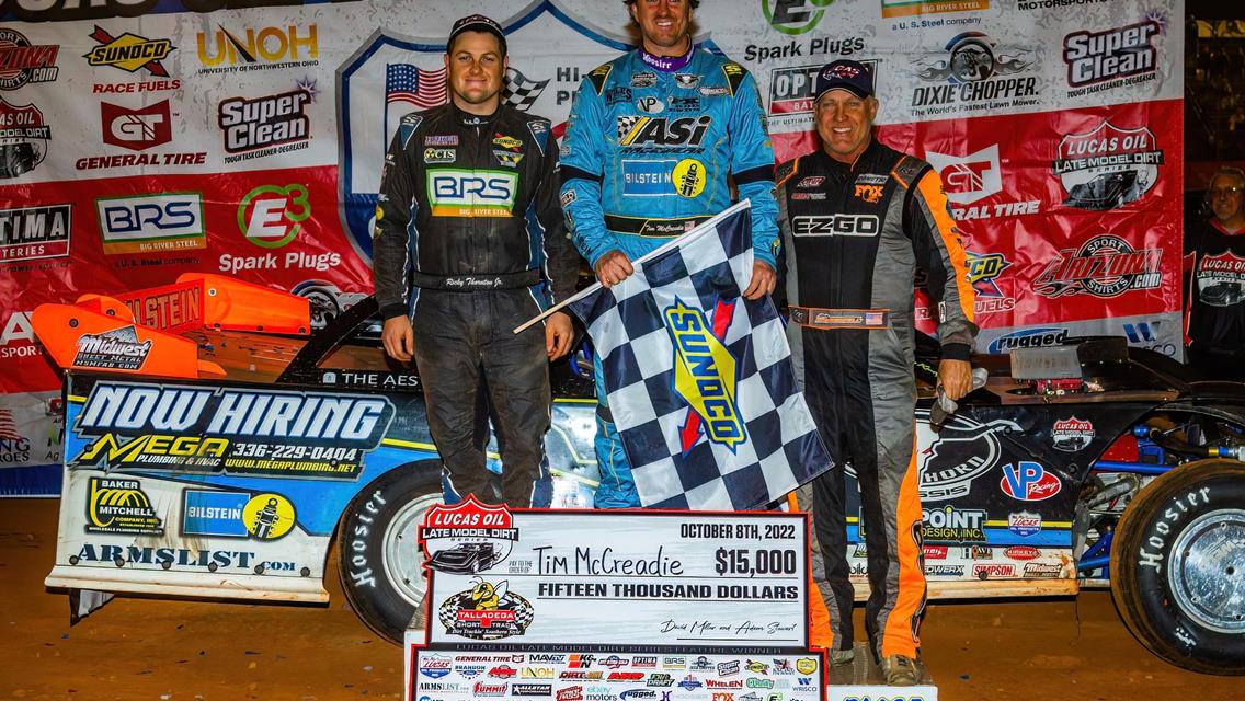 Talladega Short Track (Eastaboga, AL) – Lucas Oil Late Model Dirt Series – October 8th, 2022. (Heath Lawson photo)