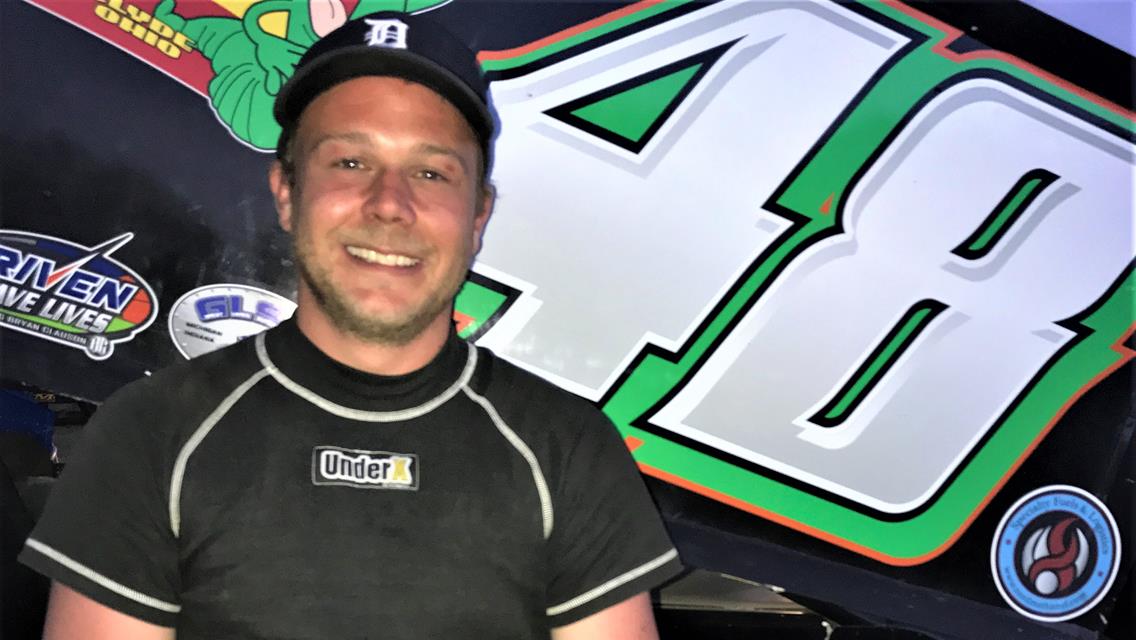BURKIN NAILS DOWN FIRST EVER WINGED FEATURE WIN!