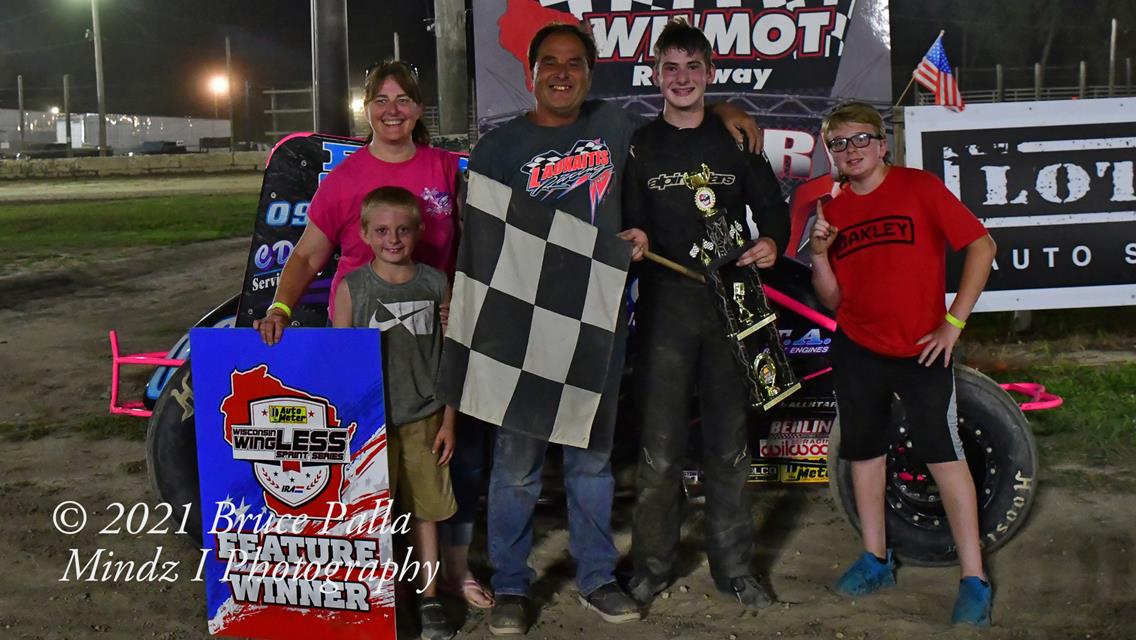 Rossmann Becomes Youngest Winner at Wilmot Raceway