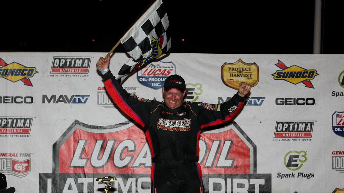 Shannon Babb Charges to COMP Cams Topless 100 Victory