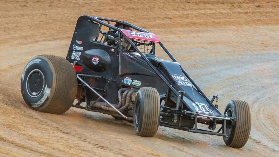 GRANT GRABS LUCAS OIL SPEEDWAY WIN