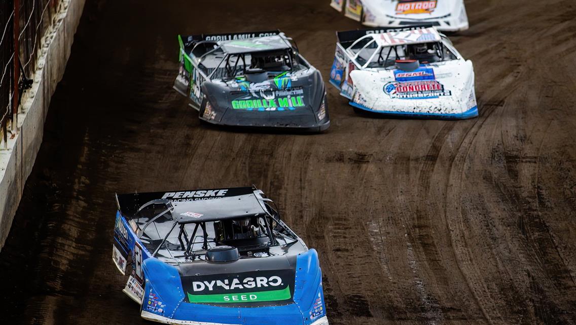 300 Raceway (Farley, IA) – Lucas Oil Late Model Dirt Series – Truck Country 50 – May 20th, 2022. (Heath Lawson photo)