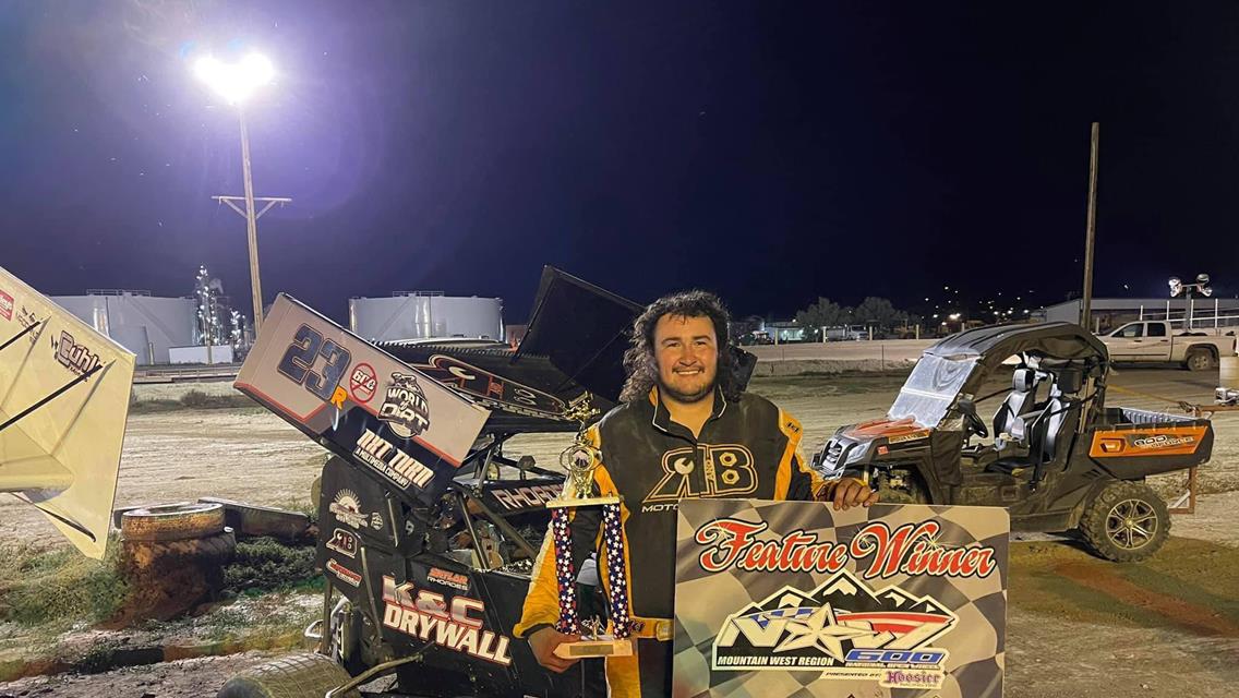 Skylar Rhoades Runs to NOW600 Mountain West Victory at Newcastle