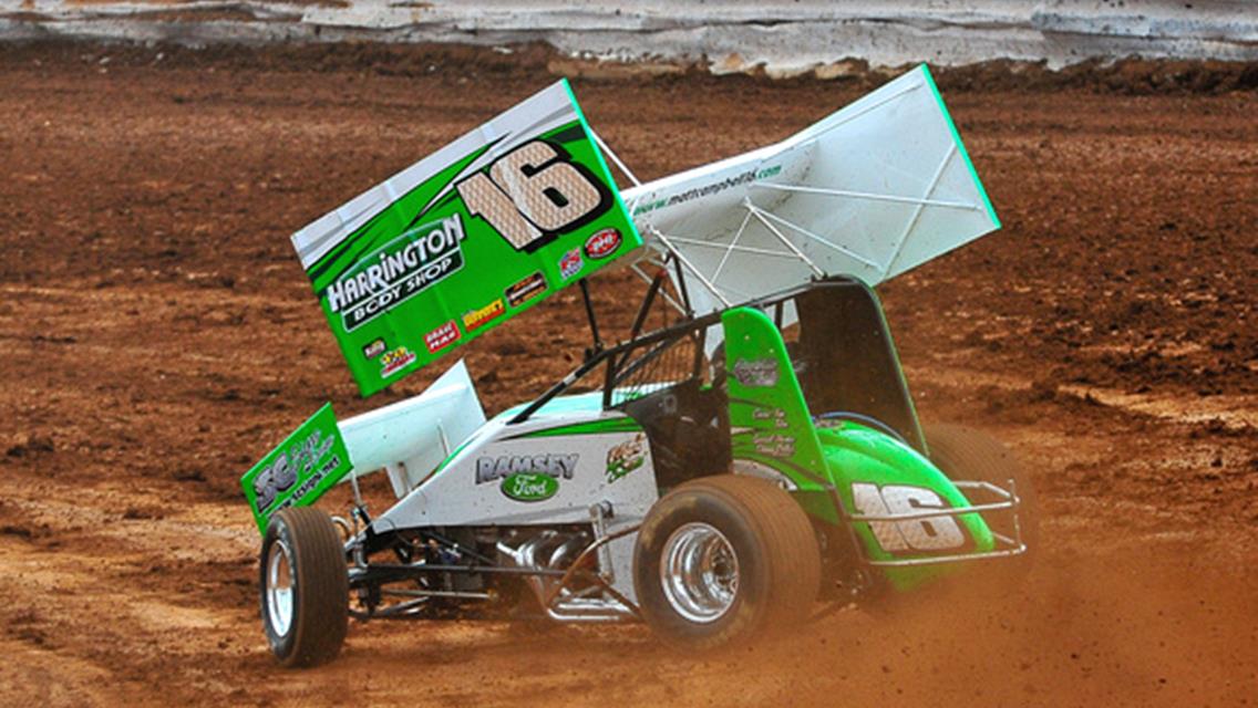 Matt finally gets out in the 358 car !