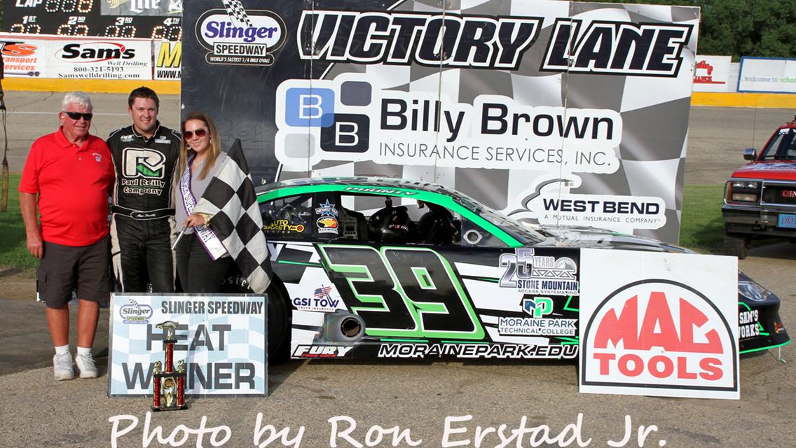 Two in a row for Apel on PMF Night at Slinger
