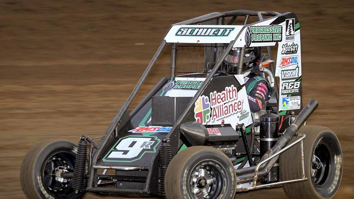 Schuett opens 2018 season with promising night one at Kokomo Grand Prix; Mother Nature claims night two