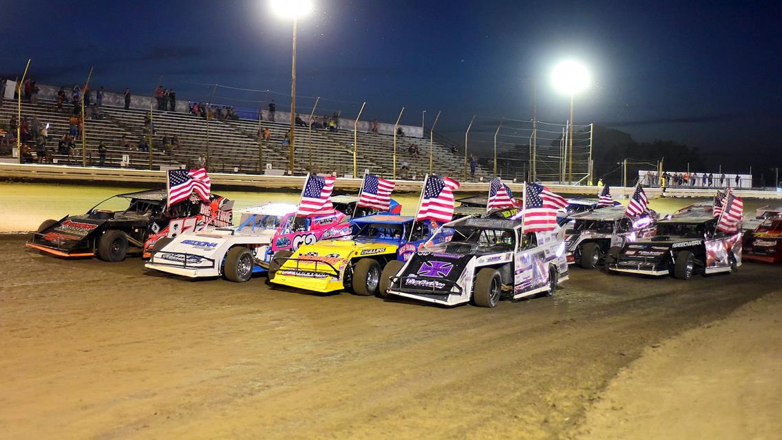 Belleville High Banks (Belleville, Kan.) – United States Modified Touring Series – Belleville Dirt Nationals – June 10th, 2022. (Todd Boyd photo)
