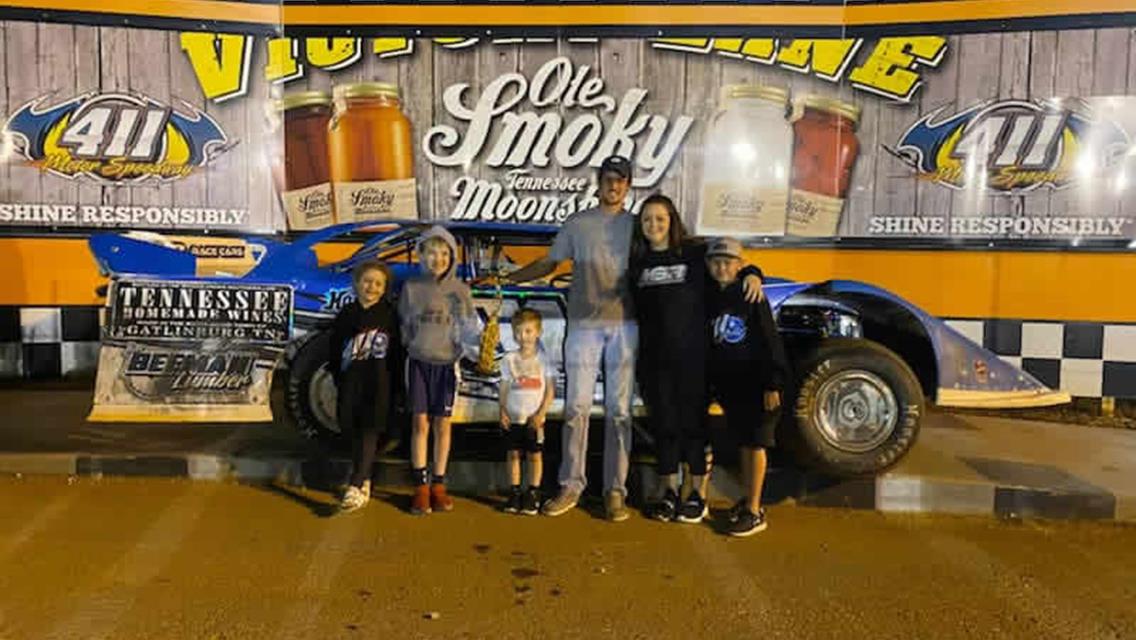 Mack McCarter visits victory lane at 411