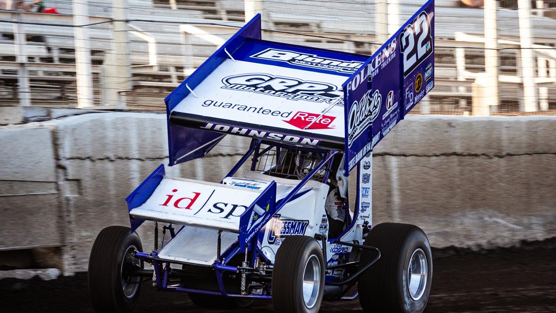Kaleb Johnson Captures First Career Top 10 With World of Outlaws