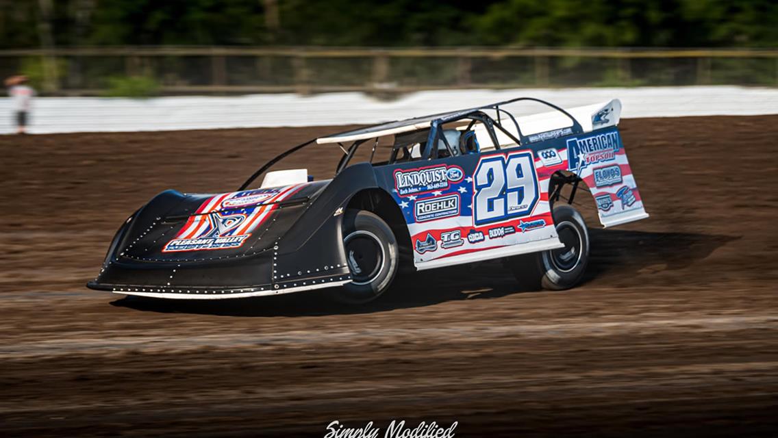 Davenport Speedway (Davenport, IA) – DIRTcar Summer Nationals – July 1st, 2021. (Simply Modified)