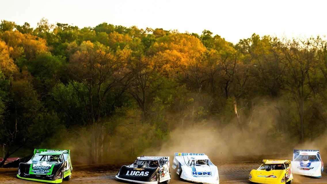 Atomic Speedway (Chillicothe, OH) – Lucas Oil Late Model Dirt Series – Buckeye Spring 50 – May 4th, 2023. (Heath Lawson photo)