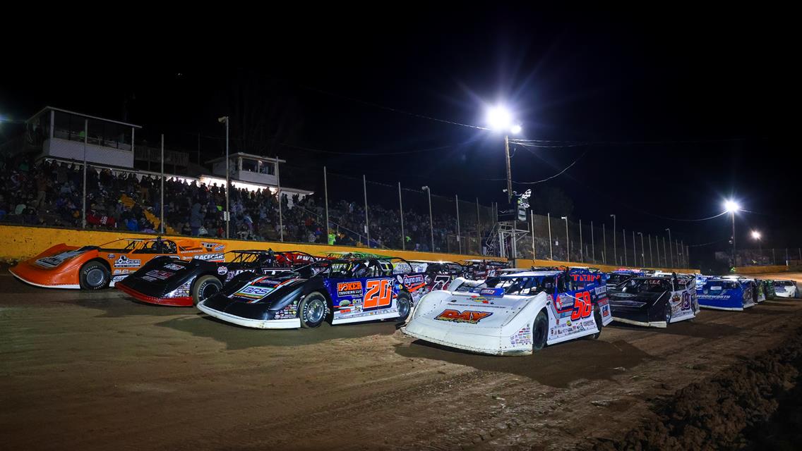 Senoia Raceway (Senoia, GA) – Castrol FloRacing Night in America – Peach State Classic – November 11th-12th, 2022. (Josh James Artwork)