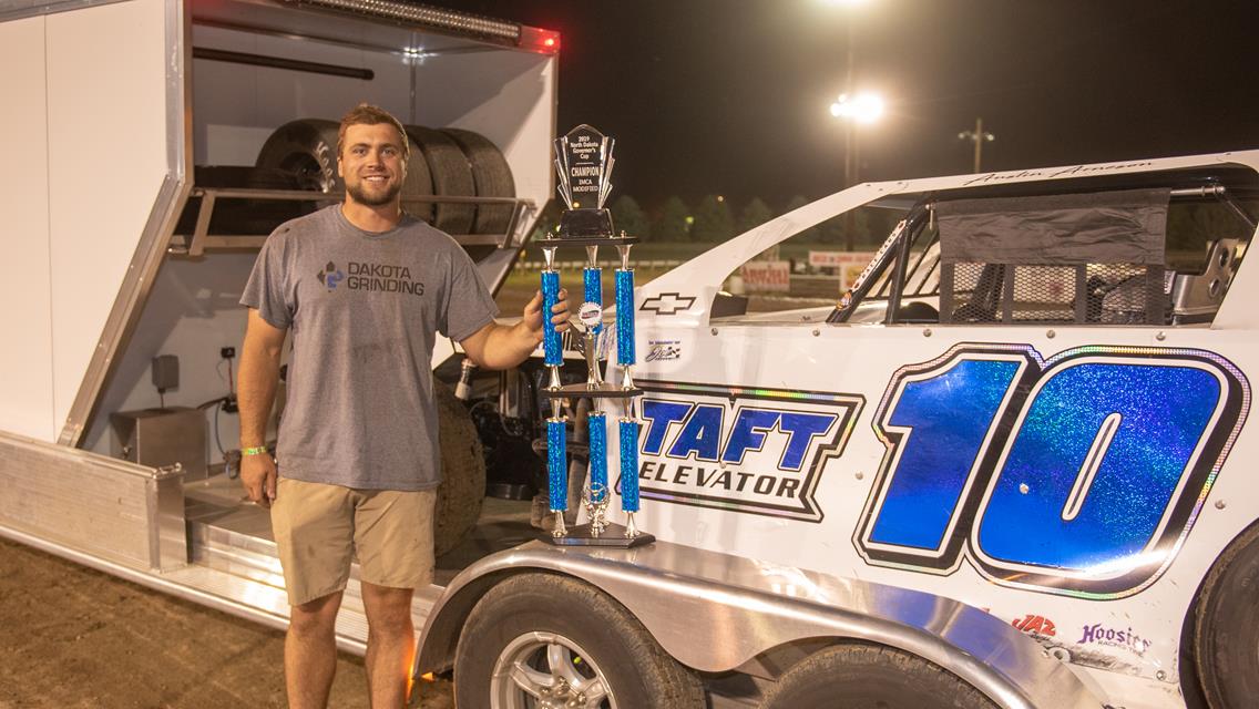 ARNESON PULLS AWAY FOR FEATURE WIN