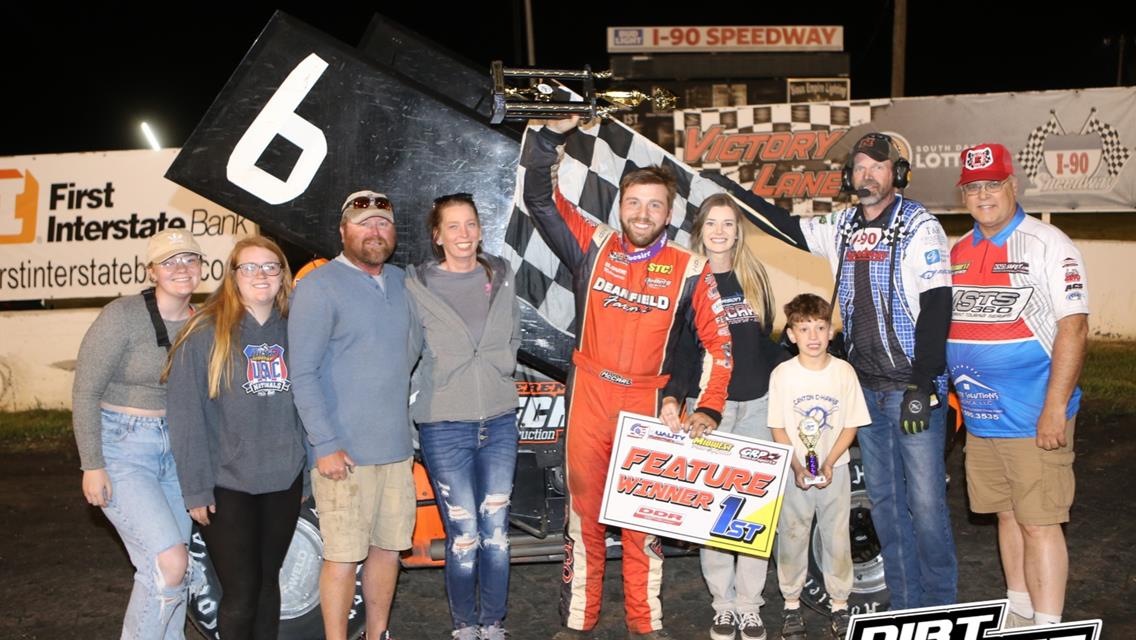 McCarl, Barger score sprint wins at I-90 Speedway