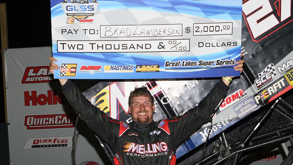 Lamberson Shocks Field, Wins First GLSS Feature