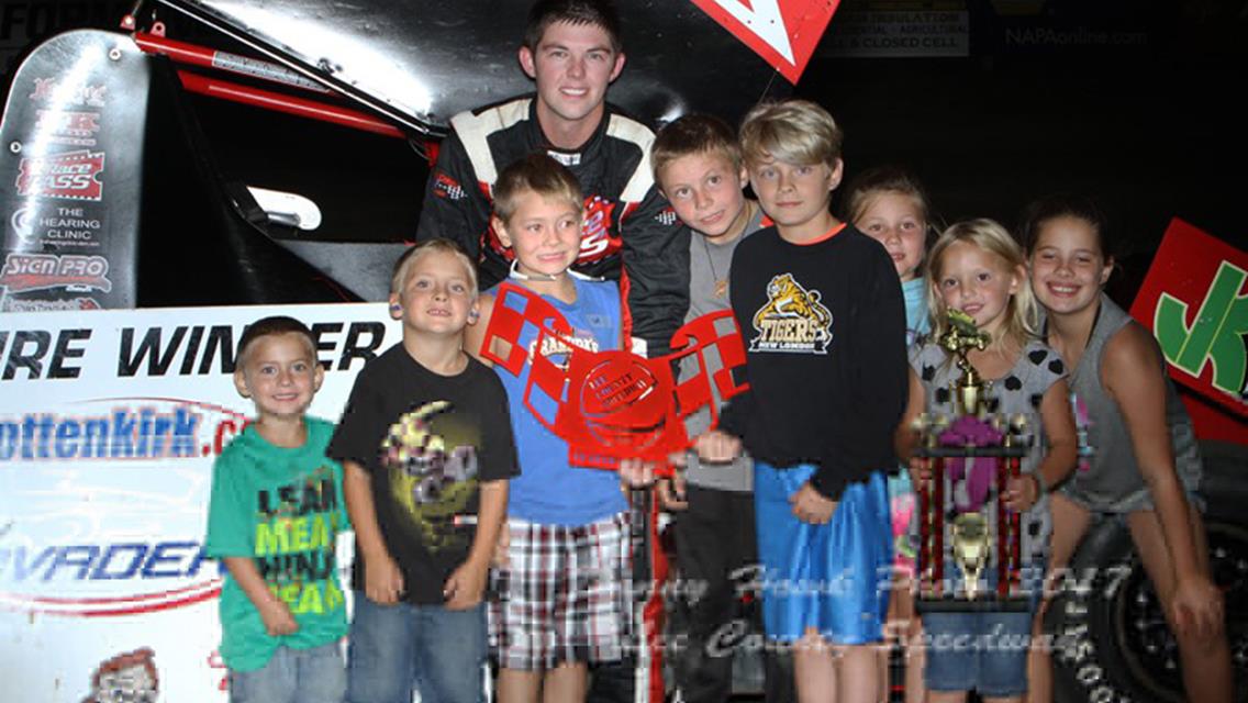 Jamie Ball Wins Wild Sprint Invaders Feature in Donnellson