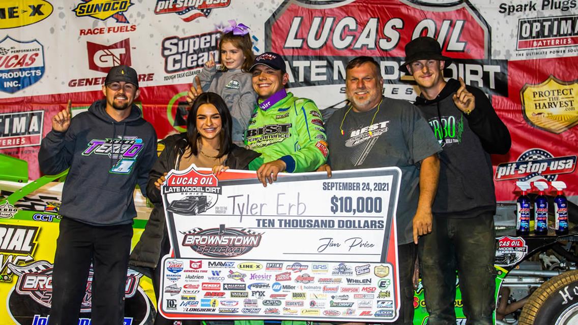 Erb collects 10k Lucas Oil victory at Brownstown